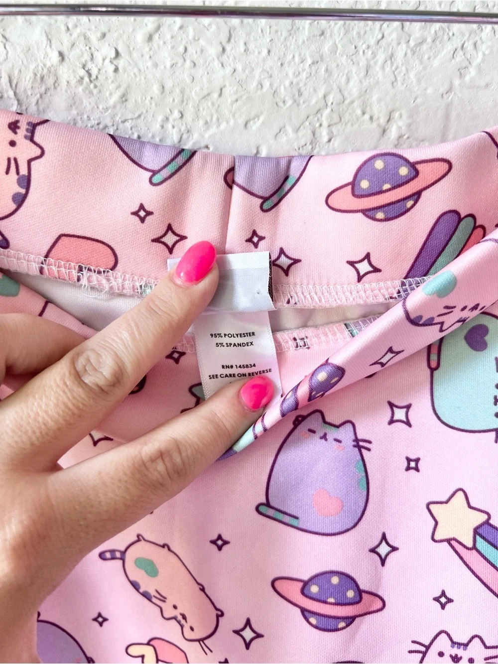 Hot Topic Pusheen Pink Space Skater Skirt Sz XL - Picture 3 of 5